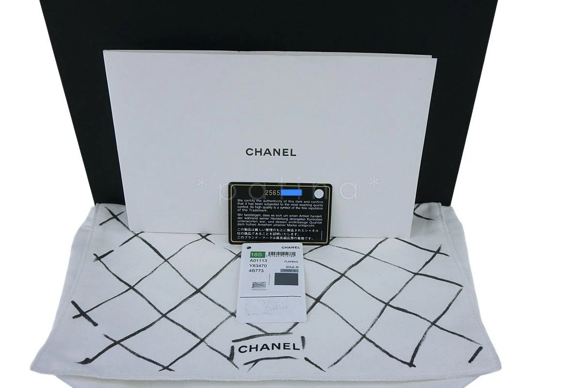 18S Chanel Caviar Iridescent Blue Small Classic Double Flap Bag GHW - Image 13