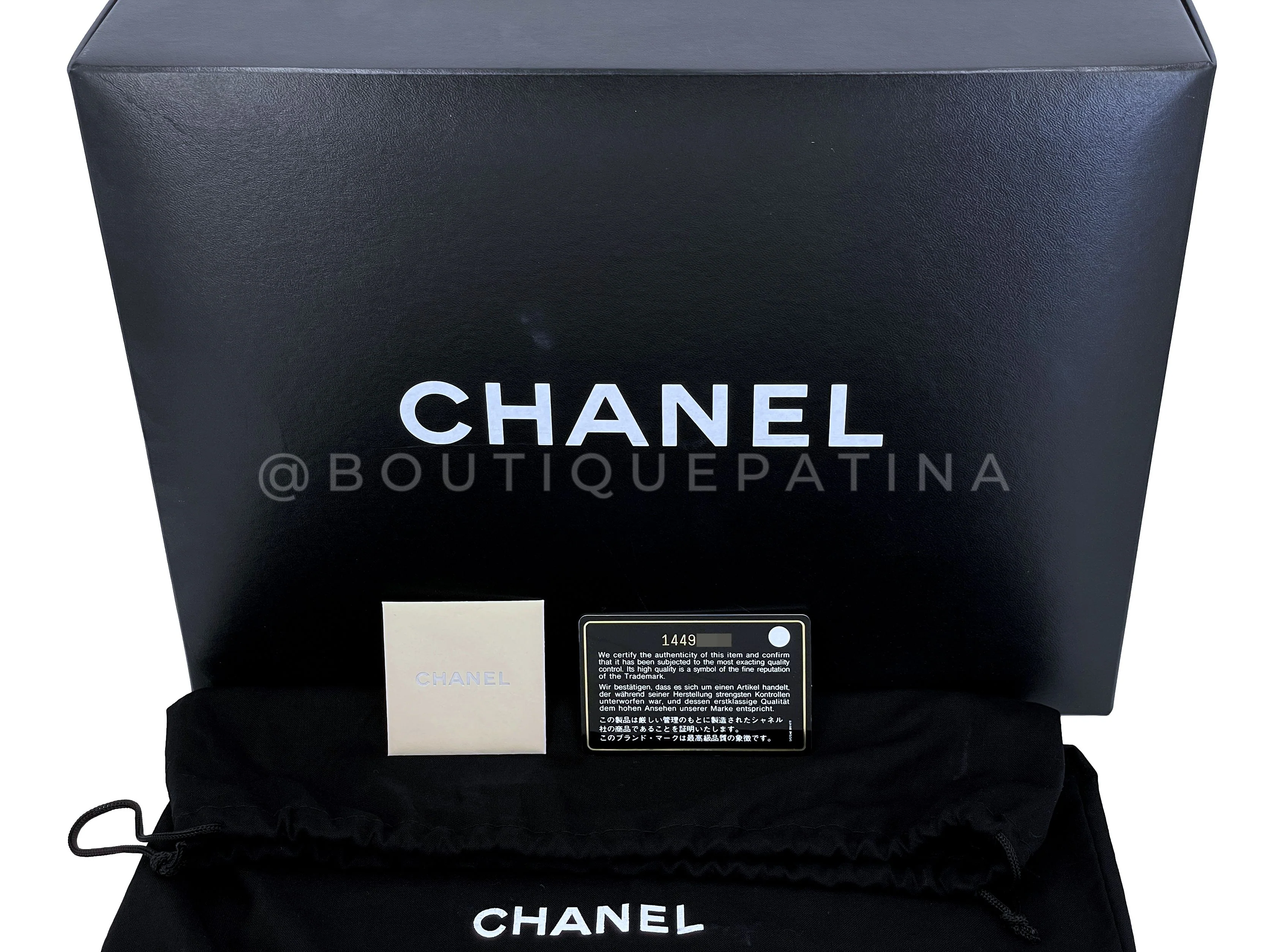 Chanel Black Reissue Flap Bag 2.55 Pristine Aged Calfskin Large 227 RHW P3L - Image 13