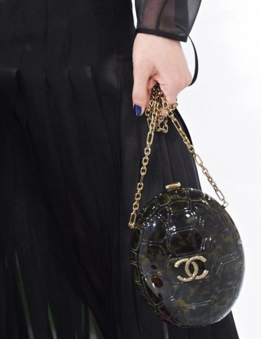 Chanel Tortoise Minaudière Bag 2016 Paris Seoul Brown Plexiglass Evening Clutch MSH - Image 17