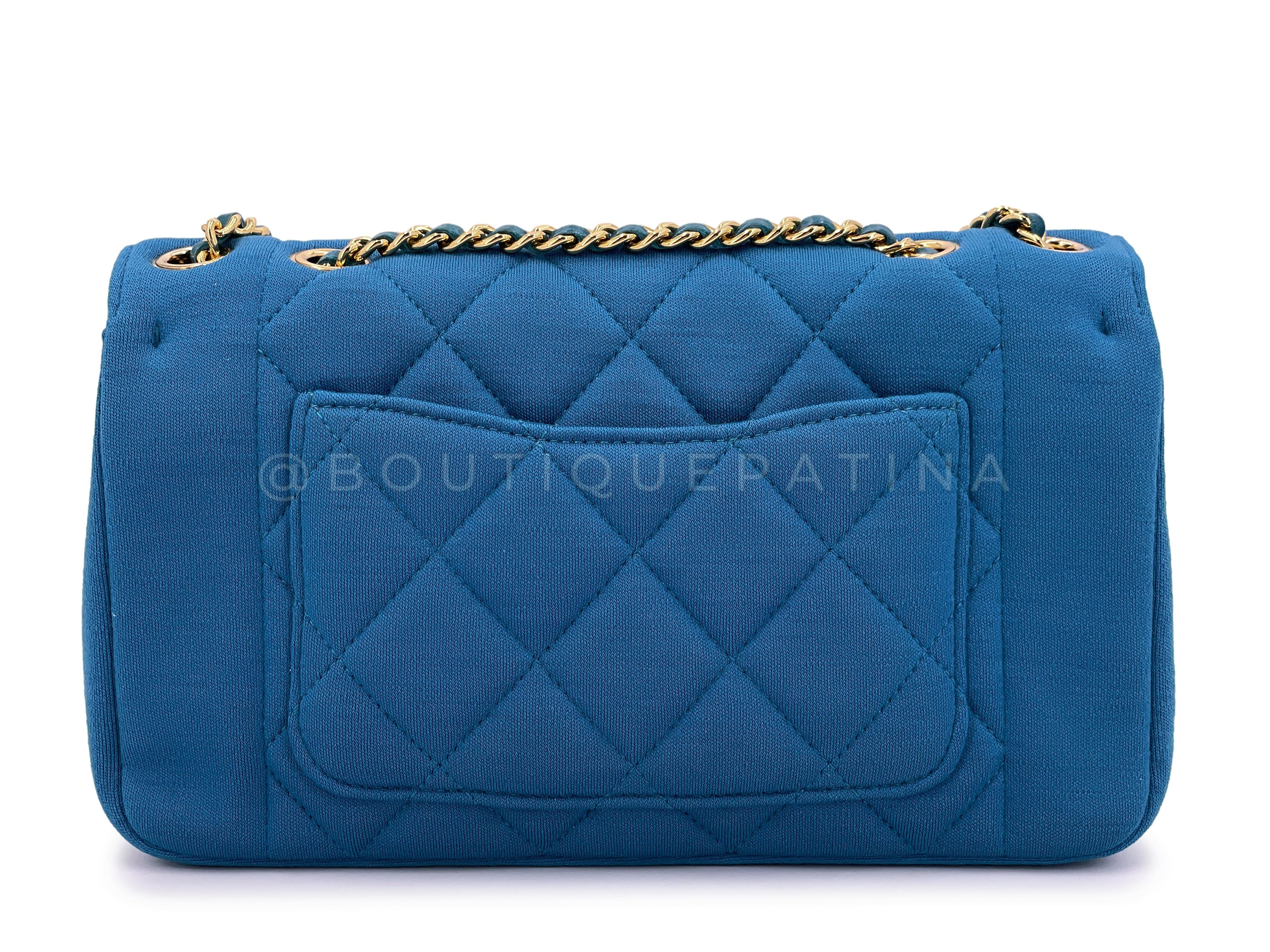Chanel Ocean Blue Small Diana Flap Bag GHW Reissue - Image 5