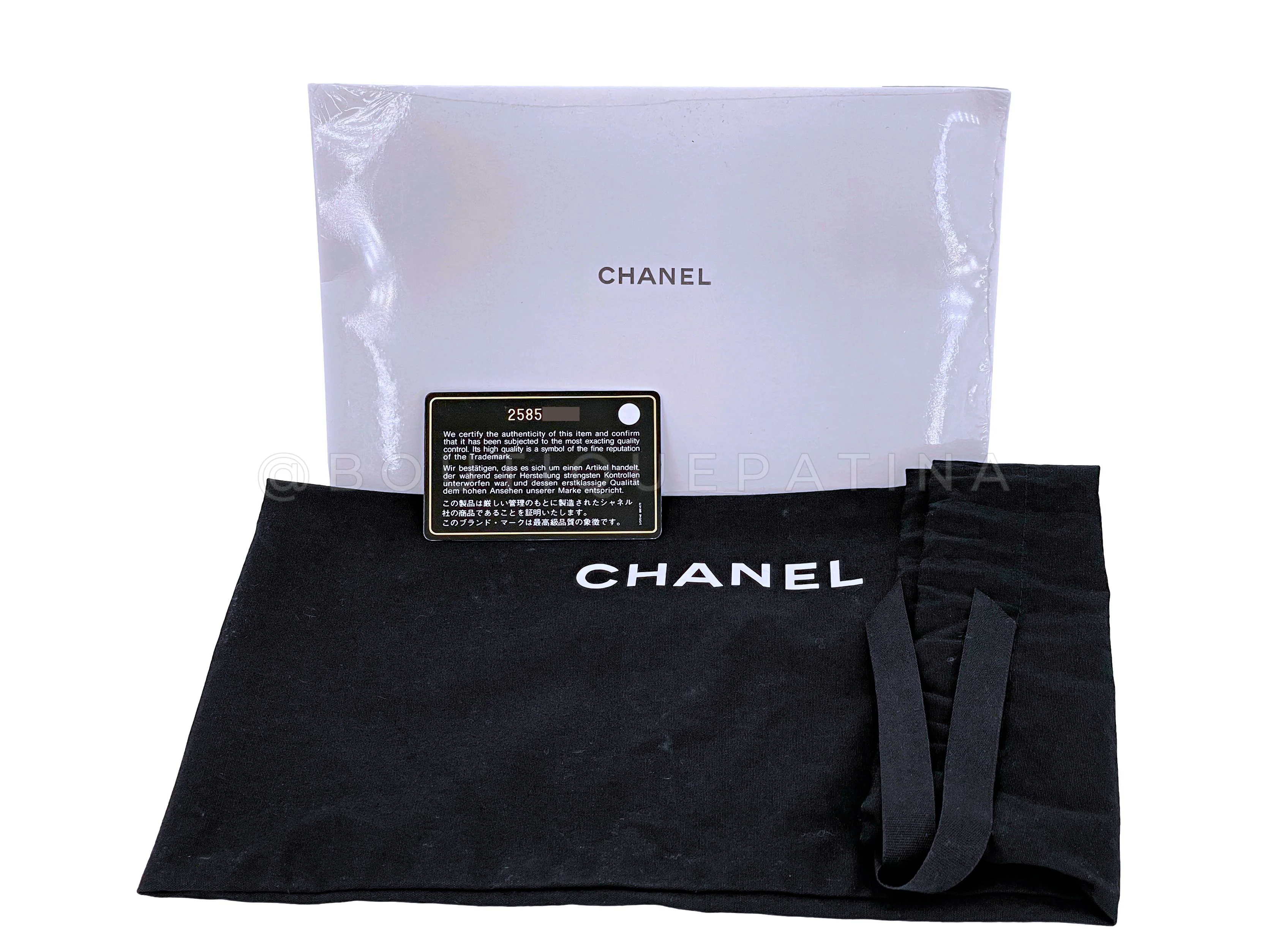 Chanel 2018 Boucle Pastel Tweed Rectangular Mini Flap Bag V6W - Image 12
