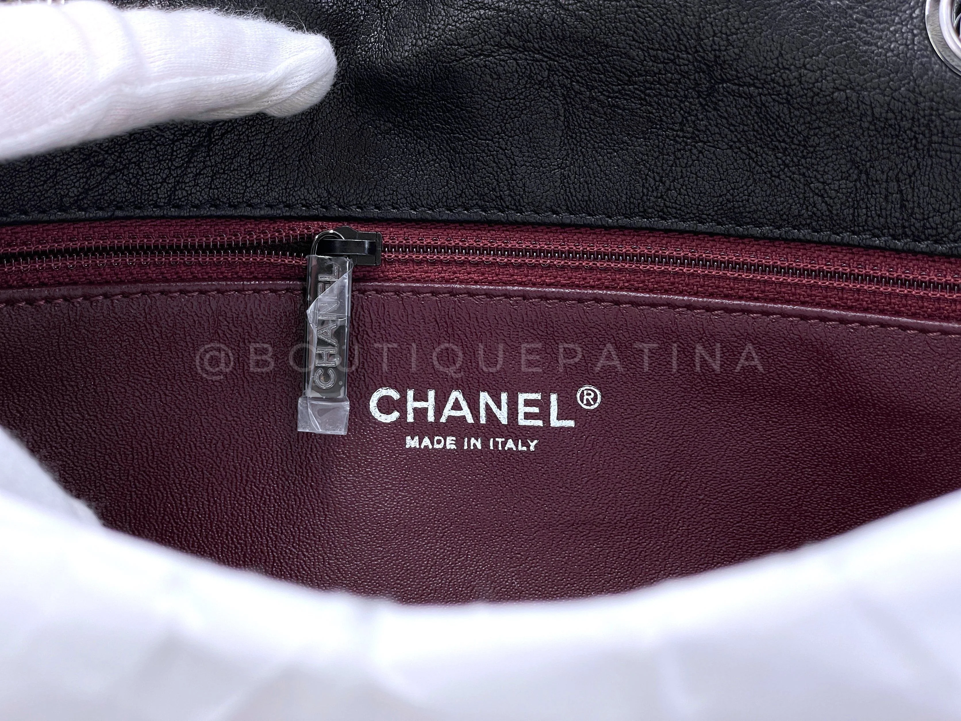 Chanel 2014 Paris Dallas Métiers d'Art Black Studded Medium Flap Bag - Image 11