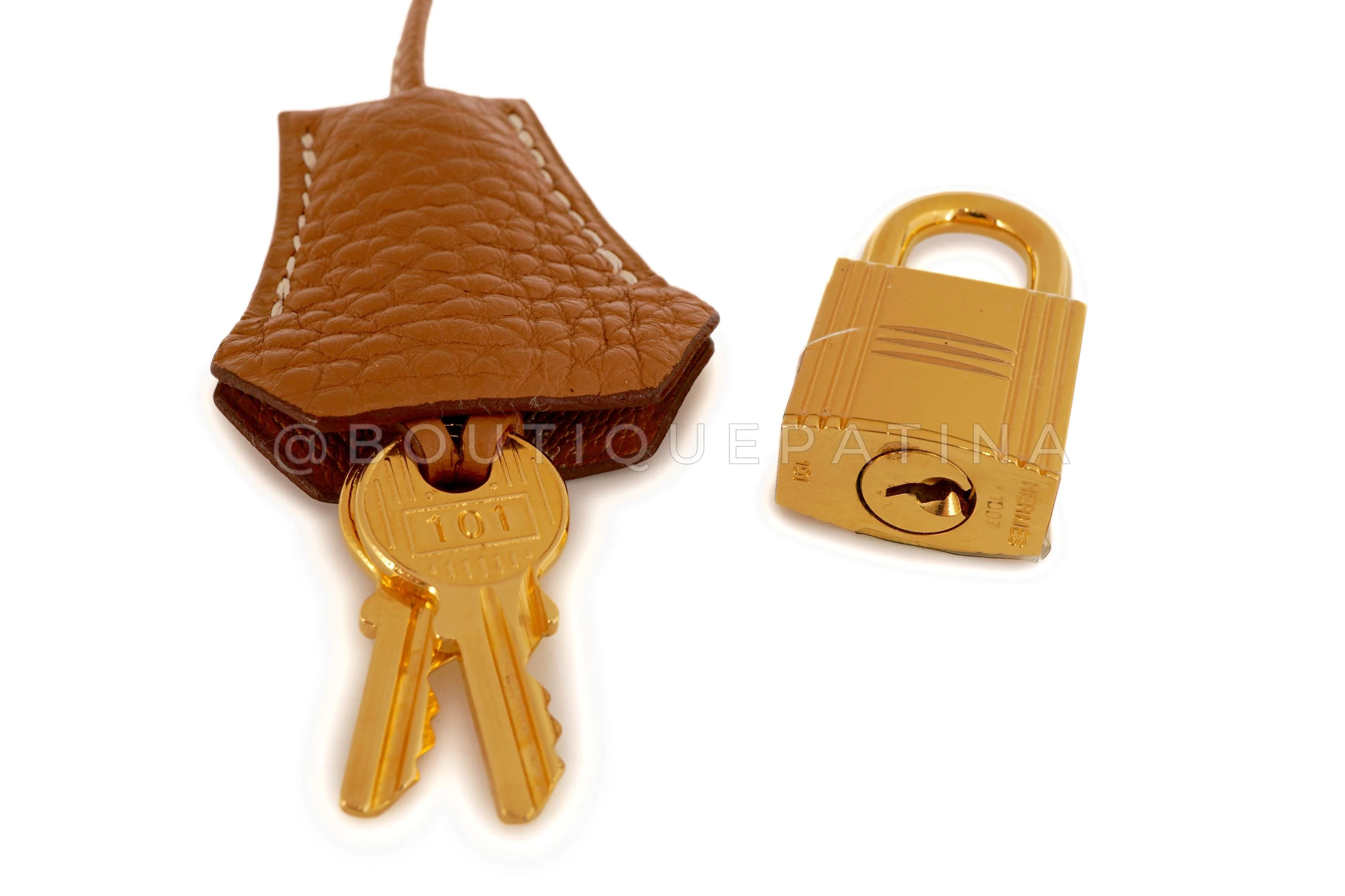 Hermes Gold Togo 35cm Birkin Tote Bag GHW V0J - Image 23