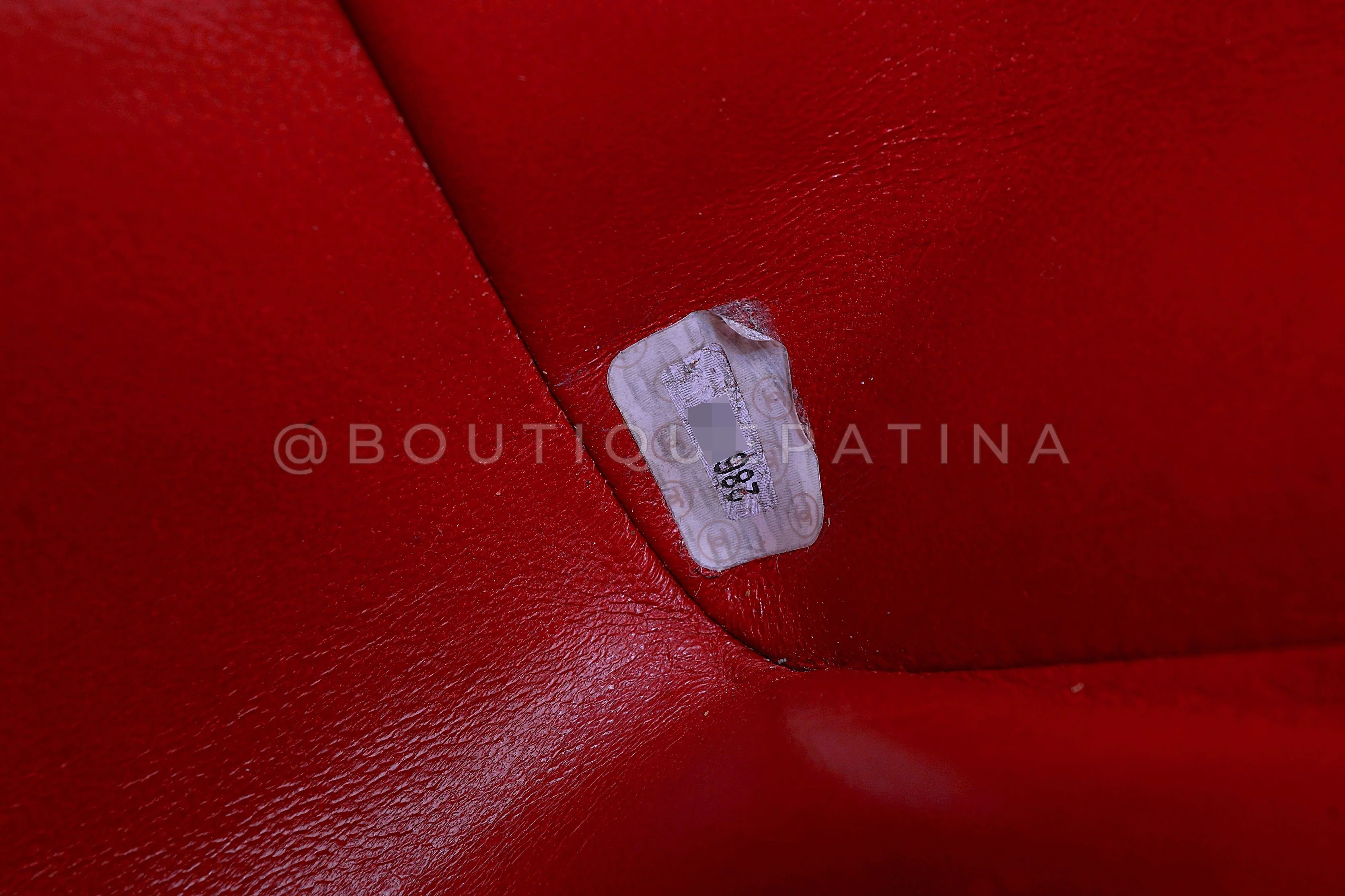 Chanel Vintage Red Caviar Small Diana Flap Bag 24k GHW YRN - Image 13