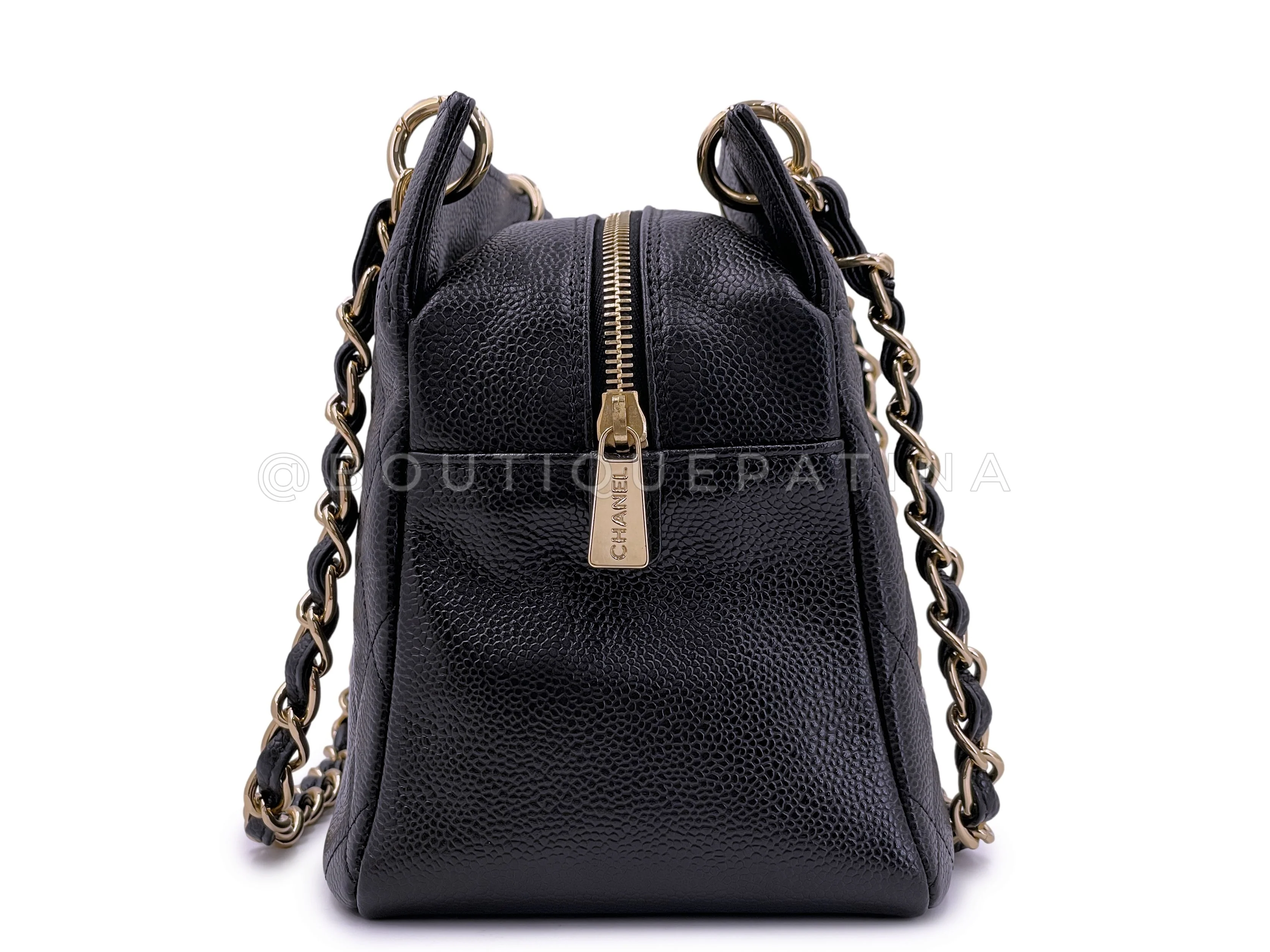 Chanel Black Caviar Petite Timeless Tote PTT Bag GHW - Image 4