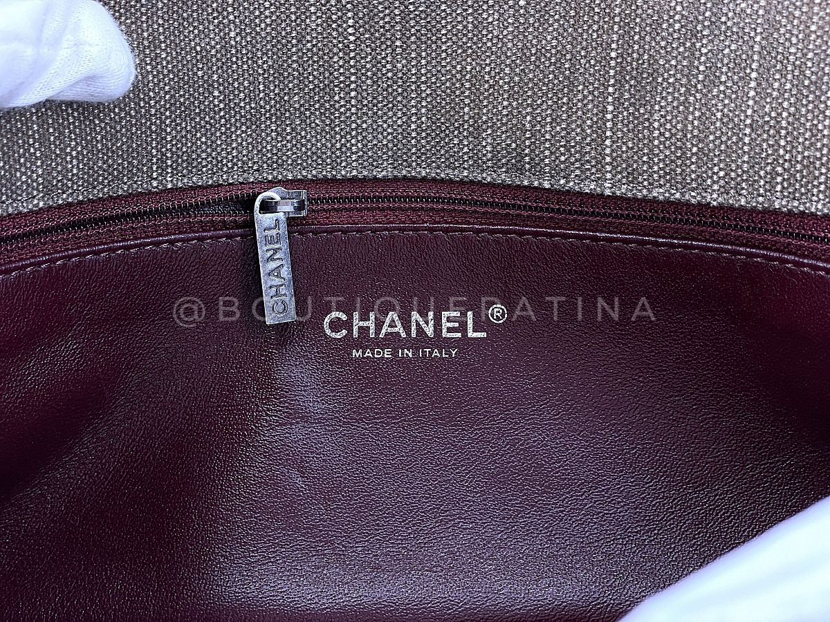 Chanel 2014 Paris Dallas Métiers d'Art Ivory Shearling Medium Flap Bag w Star - Image 12