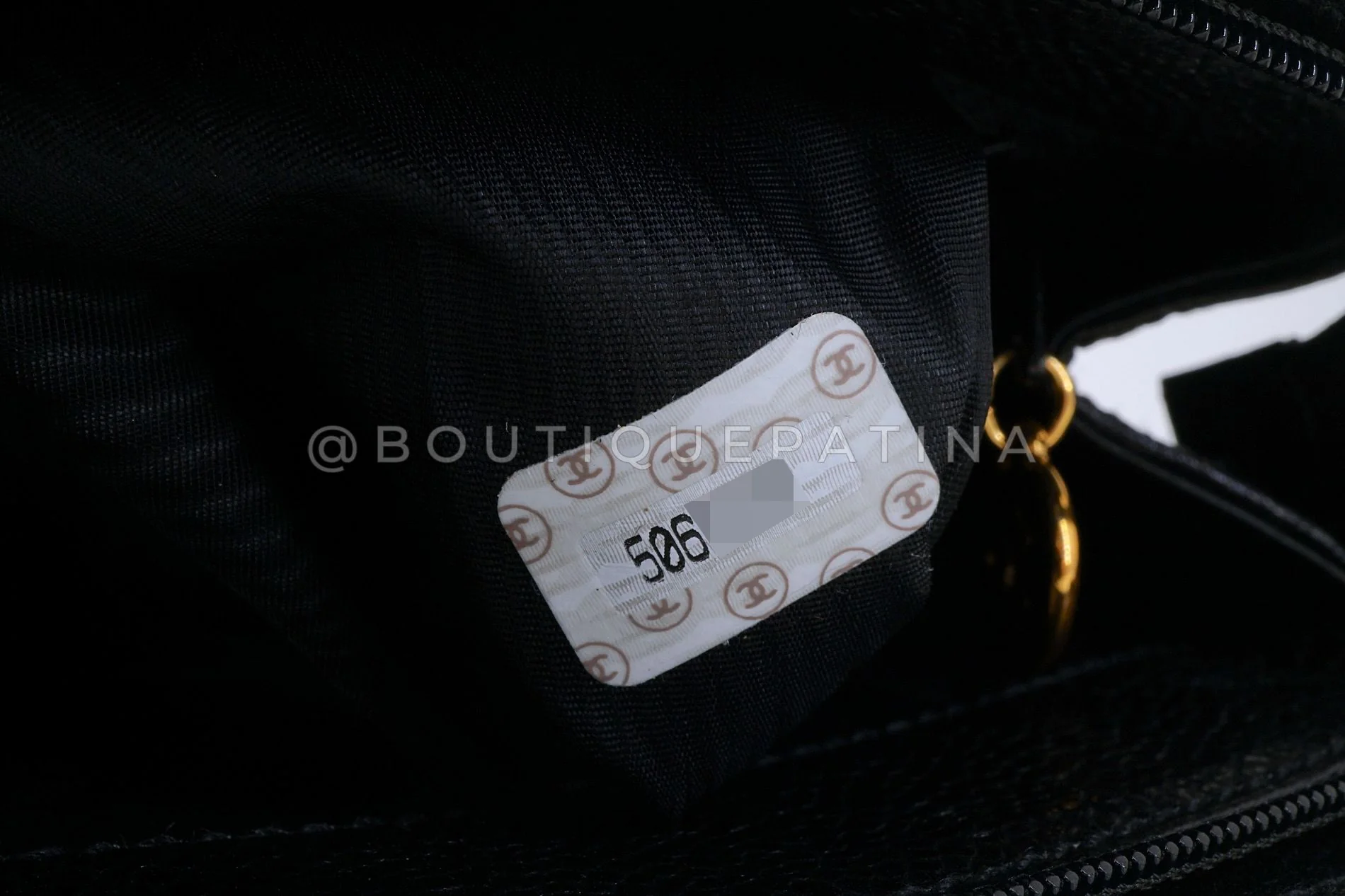 Chanel 1997 Vintage Black Caviar Crossbody Mini Pouch Bag 24k GHW 9KG - Image 13