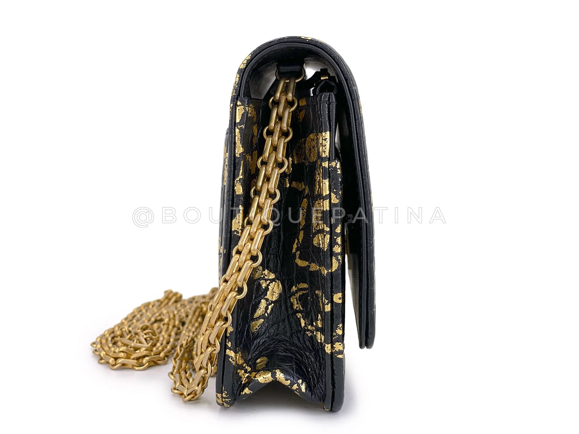 Chanel 19A Egypt Reissue Graffiti WOC Wallet on Chain Bag Paris-New York IGY - Image 4