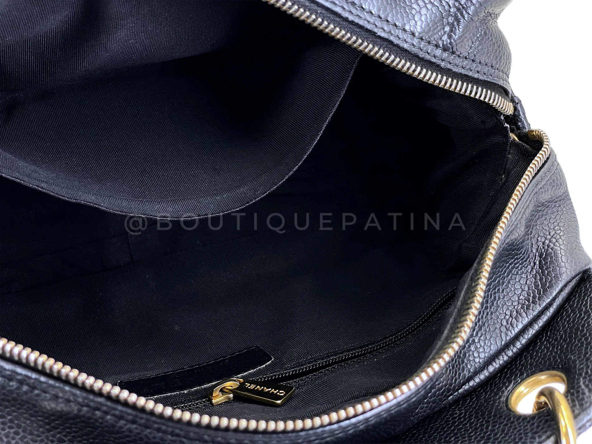 Chanel Black Caviar Petite Timeless Tote PTT Bag GHW R0W - Image 10