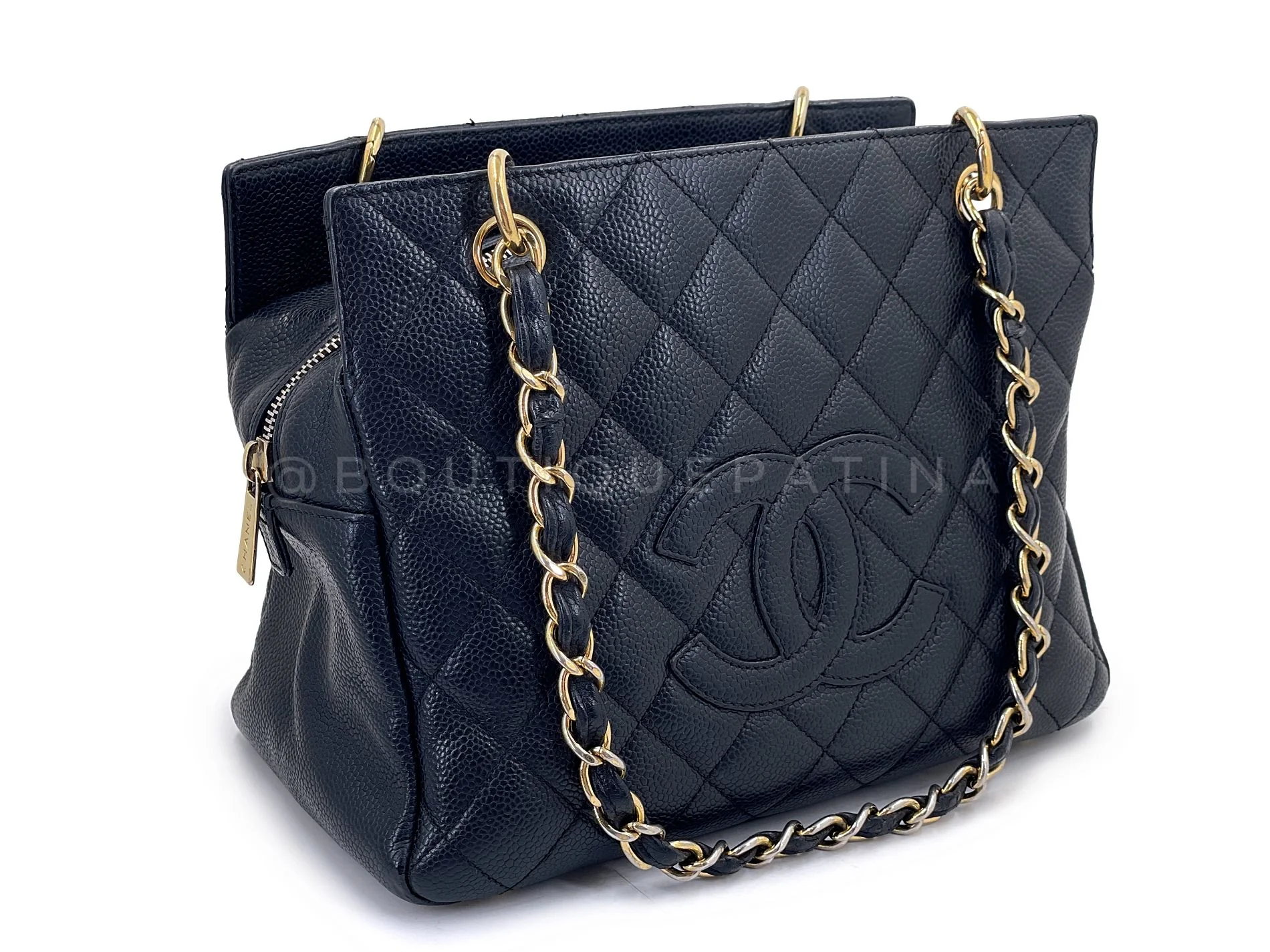 Chanel Black Caviar Petite Timeless Tote PTT Bag GHW R0W - Image 2
