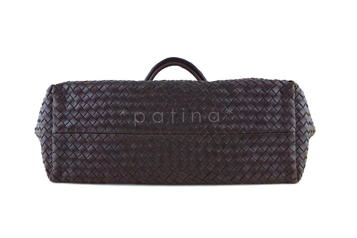 Bottega Veneta Ebano Interciatto Medium Cabat Tote Bag - Image 5