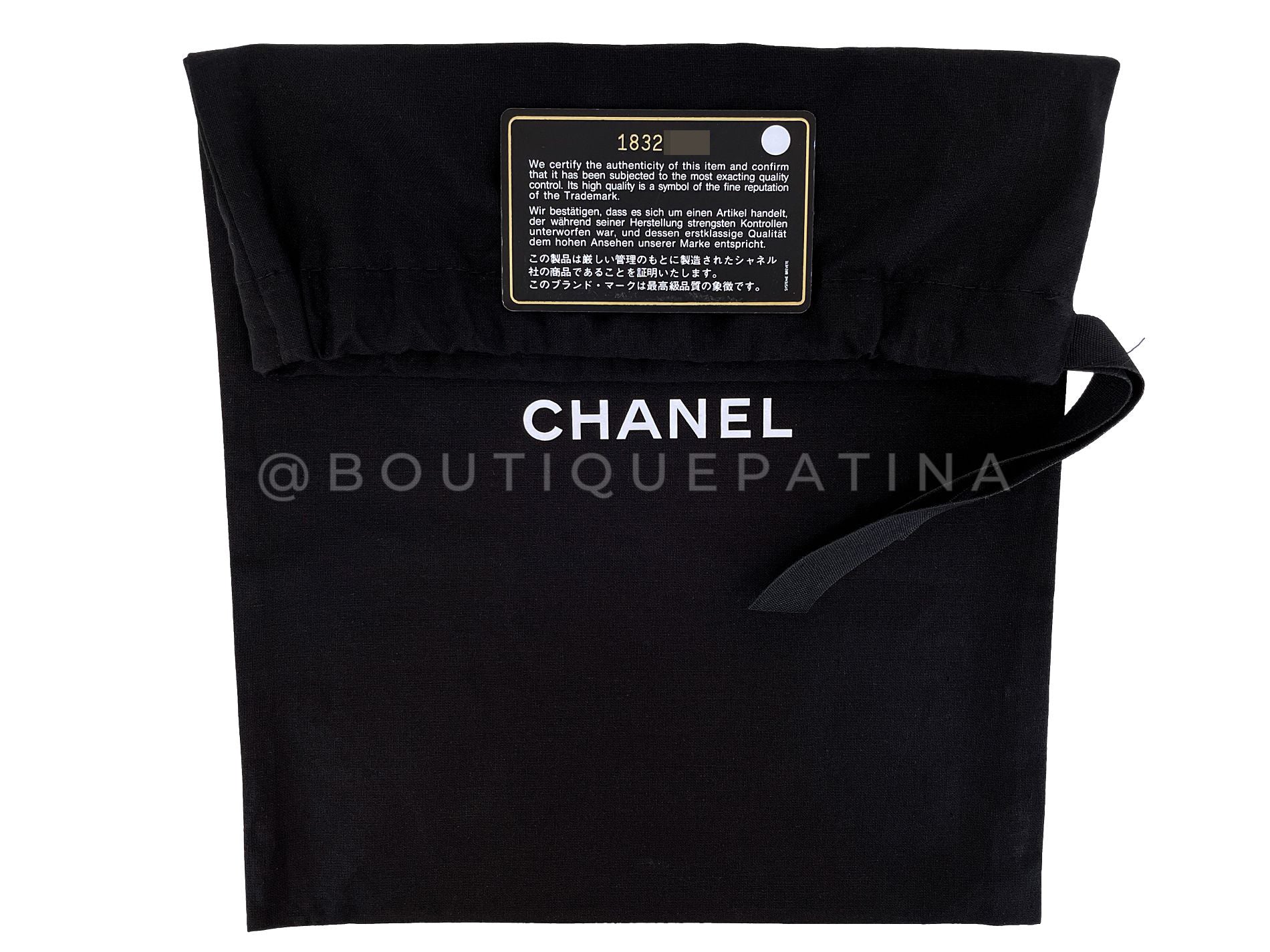 Chanel 13A Paris-Edinburgh Dark Silver Ombre Python Clutch on Chain Evening Bag U75 - Image 13