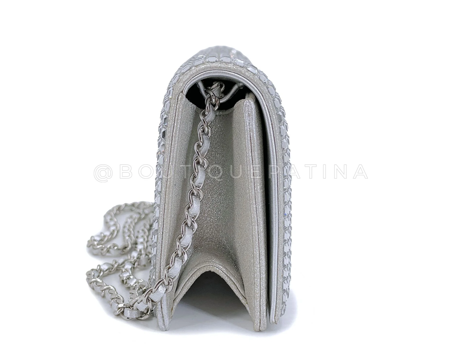 Chanel 15C Paris-Dubai Strass Crystals EW Clutch Flap Bag UYK - Image 5