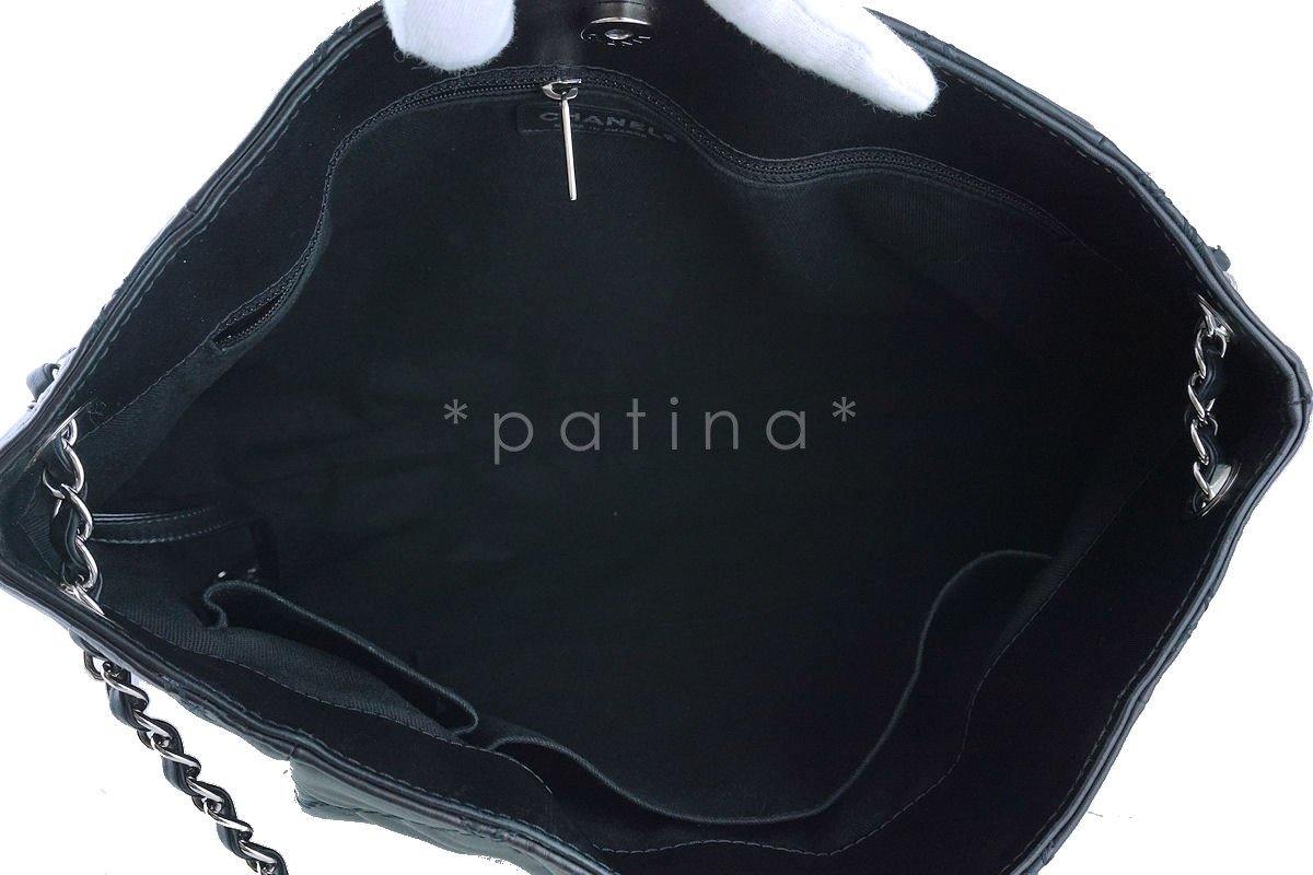 Chanel 16in Black XL Hampton Sensual CC Classic Tote Bag - Image 10