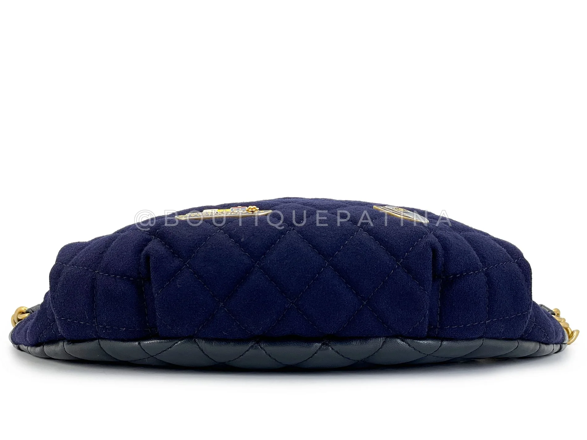 Chanel 18A Paris-Hamburg Sailor Charms Fanny Pack Bum Bag GHW TL7 - Image 4