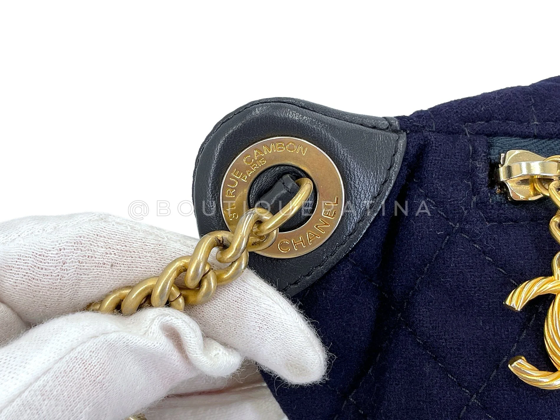 Chanel 18A Paris-Hamburg Sailor Charms Fanny Pack Bum Bag GHW TL7 - Image 5