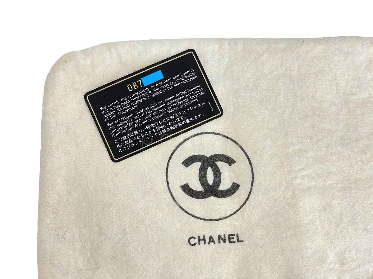 Chanel 1980's Vintage Black Mini Giant Logo Camera Case Bag 24k GHW - Image 14