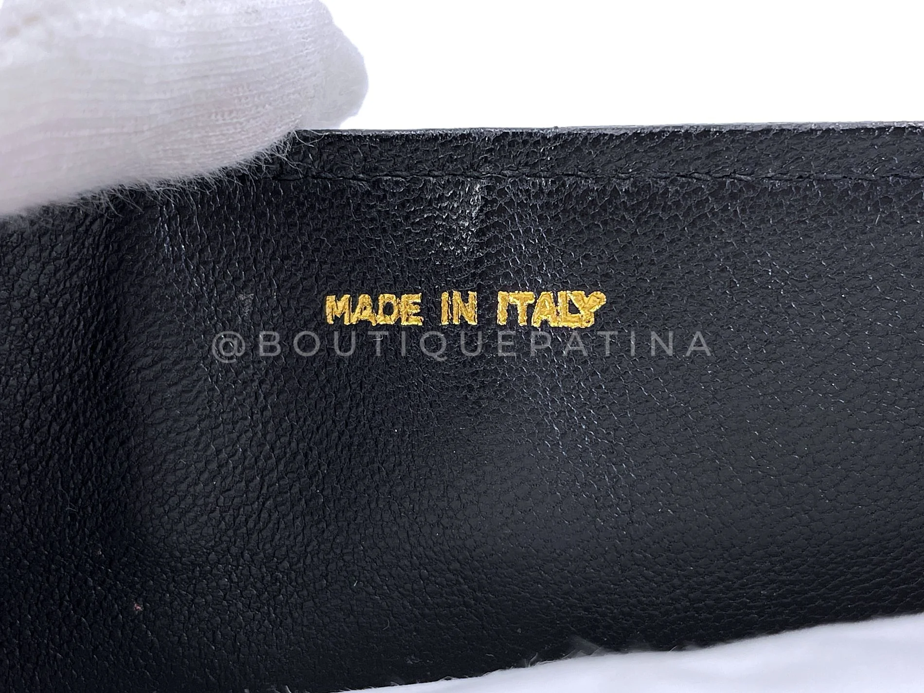 Chanel 1986 Vintage Black Sequin Evening Clutch Crossbody Bag K2J - Image 12