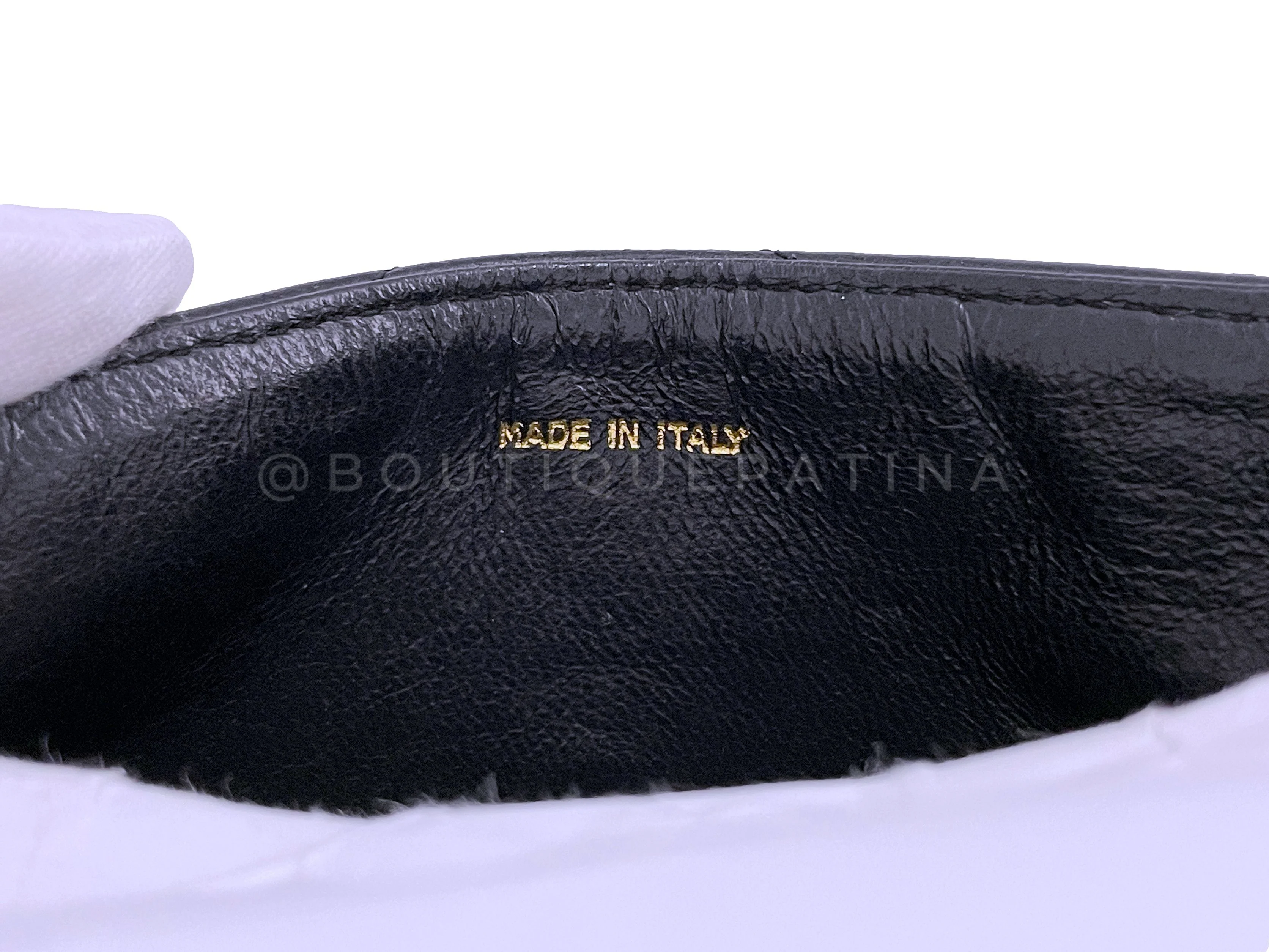 Chanel 1988 Vintage Black Timeless Mini Flap Bag 24k GHW - Image 12