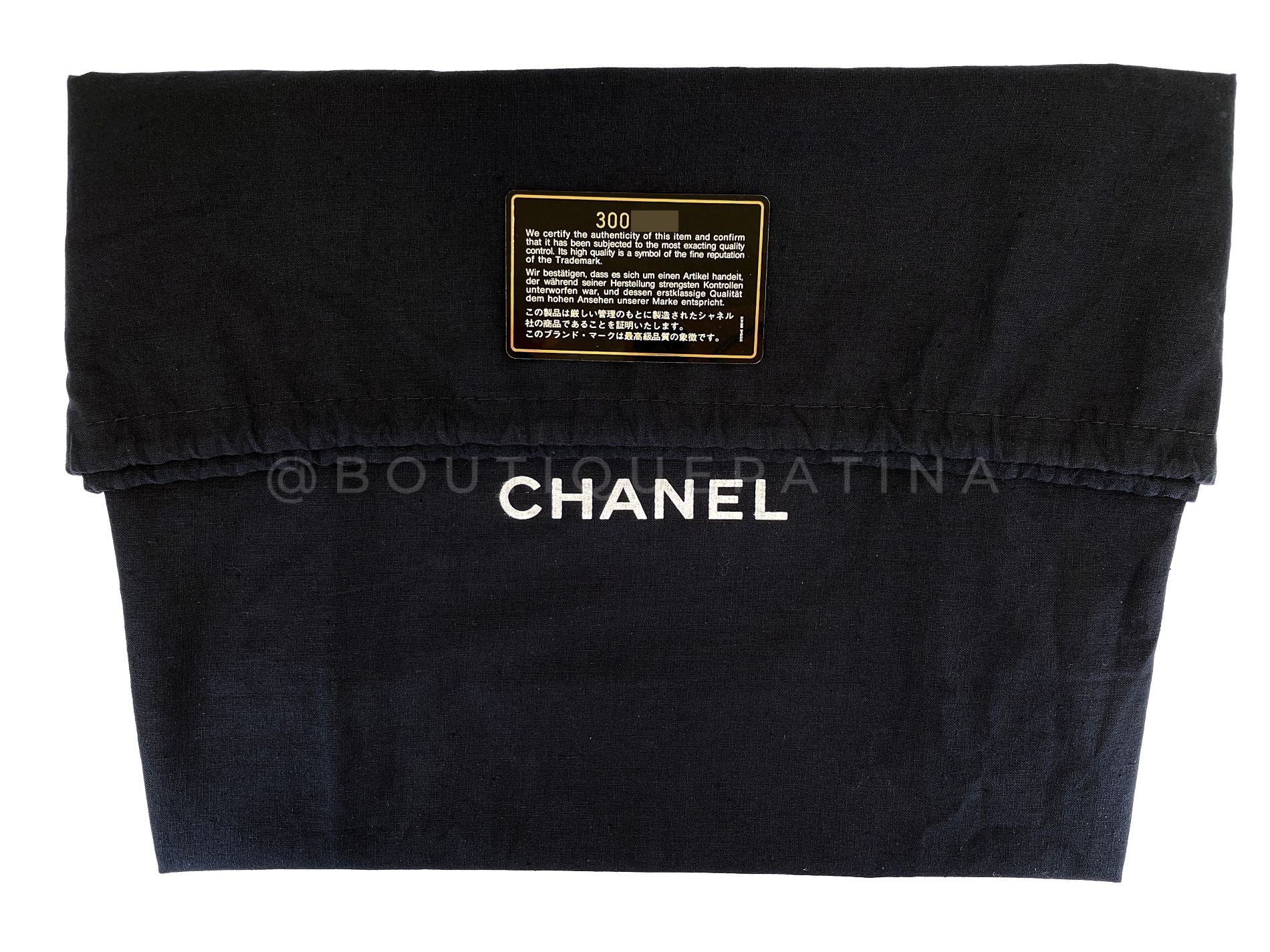 Chanel 1994 Vintage Taupe Beige Caviar Chevron Maxi "Jumbo XL" Classic Flap Bag 24k GHW KM5 - Image 15