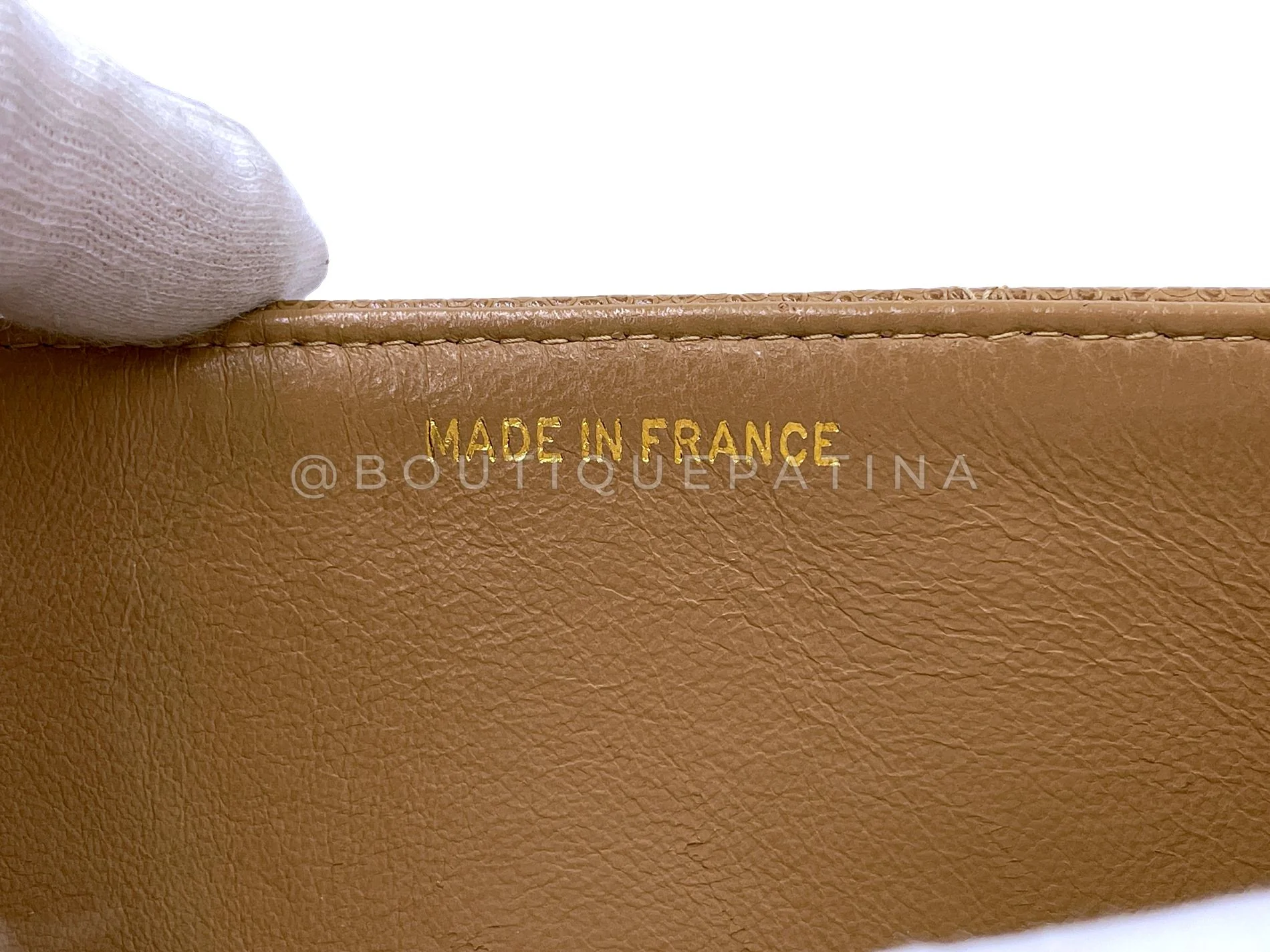 Chanel 1995 Vintage Taupe Beige Caviar Briefcase Tote Bag 24k GHW 7Z0 - Image 12