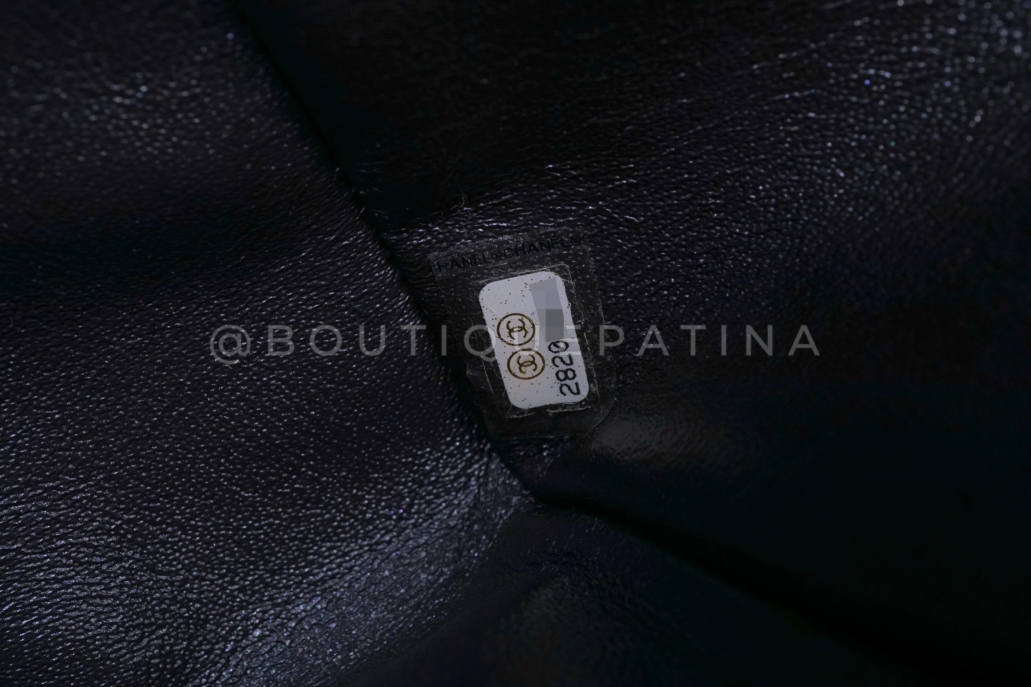 Chanel 19A Egypt Turquoise Multicolor Tweed Medium Classic Double Flap Bag GHW Paris-New York SIQ - Image 11