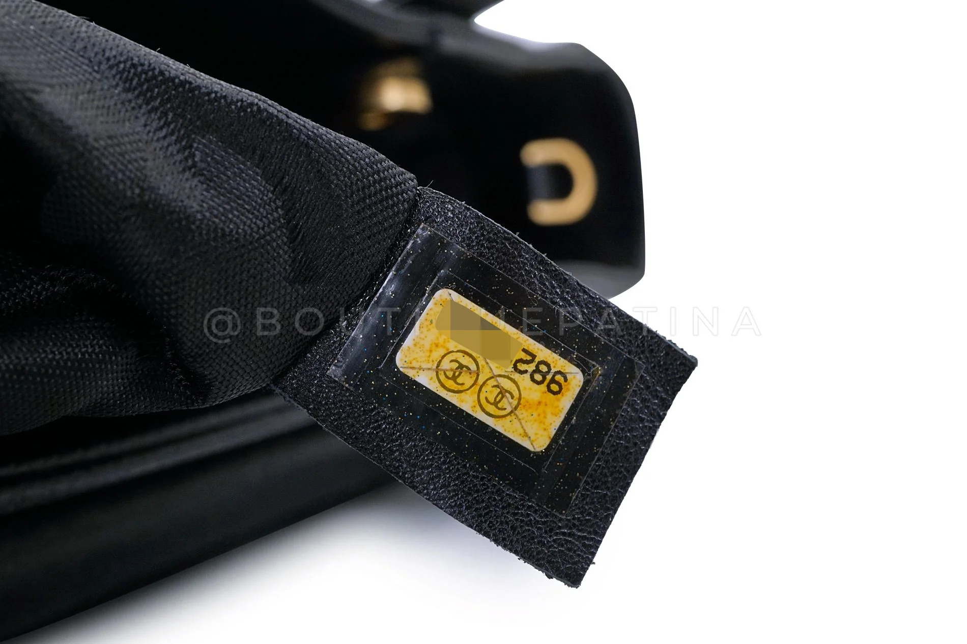 Chanel 2004 Vintage Caviar Briefcase Flap Tote 2-Way Shoulder Bag 24k GHW QOQ - Image 12