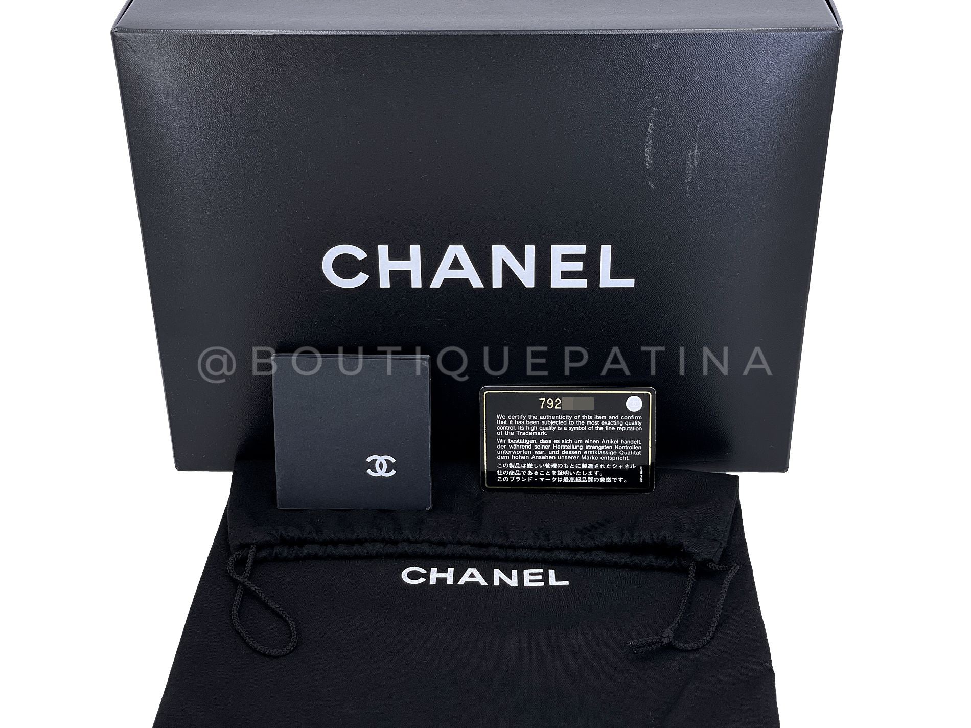 Chanel 2004 Vintage Dark Pink Caviar Medium Classic Double Flap Bag 24k GHW 0PB - Image 13