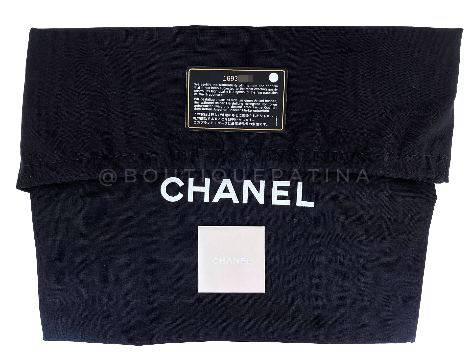 Chanel 2012 Large Black Executive Cerf Shopper Tote Bag GHW YUP - Image 14