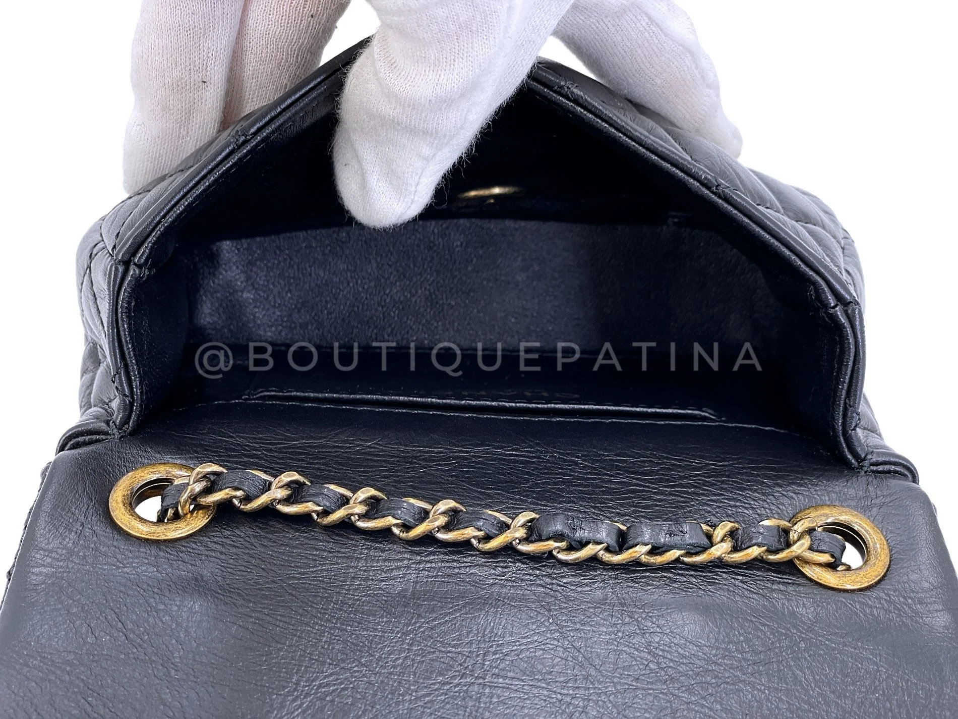 Chanel 2014 Paris-Dallas Coins Medals Extra Mini Flap Bag 6G2 - Image 10