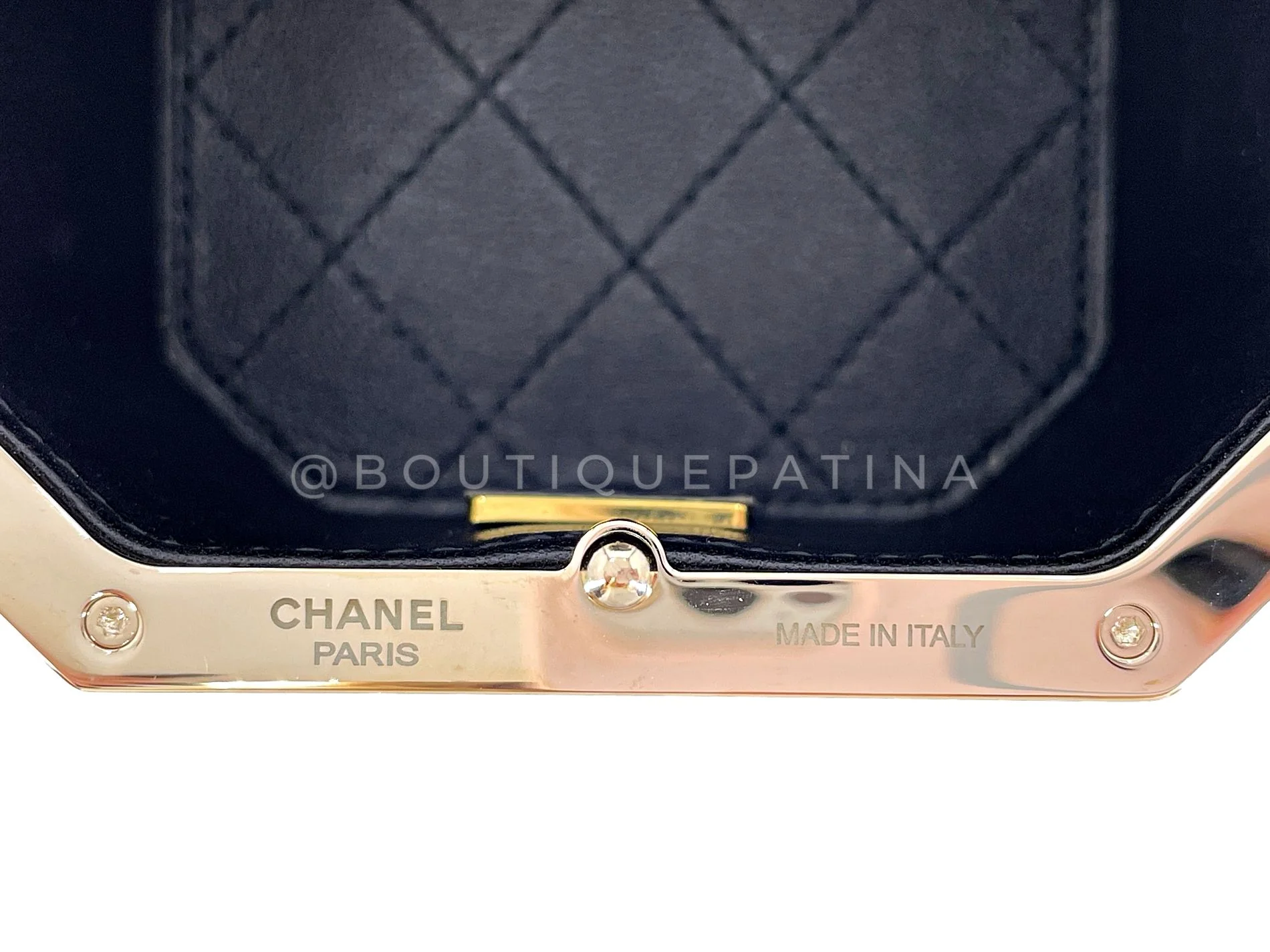 Chanel 2024 Paris-Manchester Tea Box Minaudière Clutch Evening Bag GHW 33R - Image 13