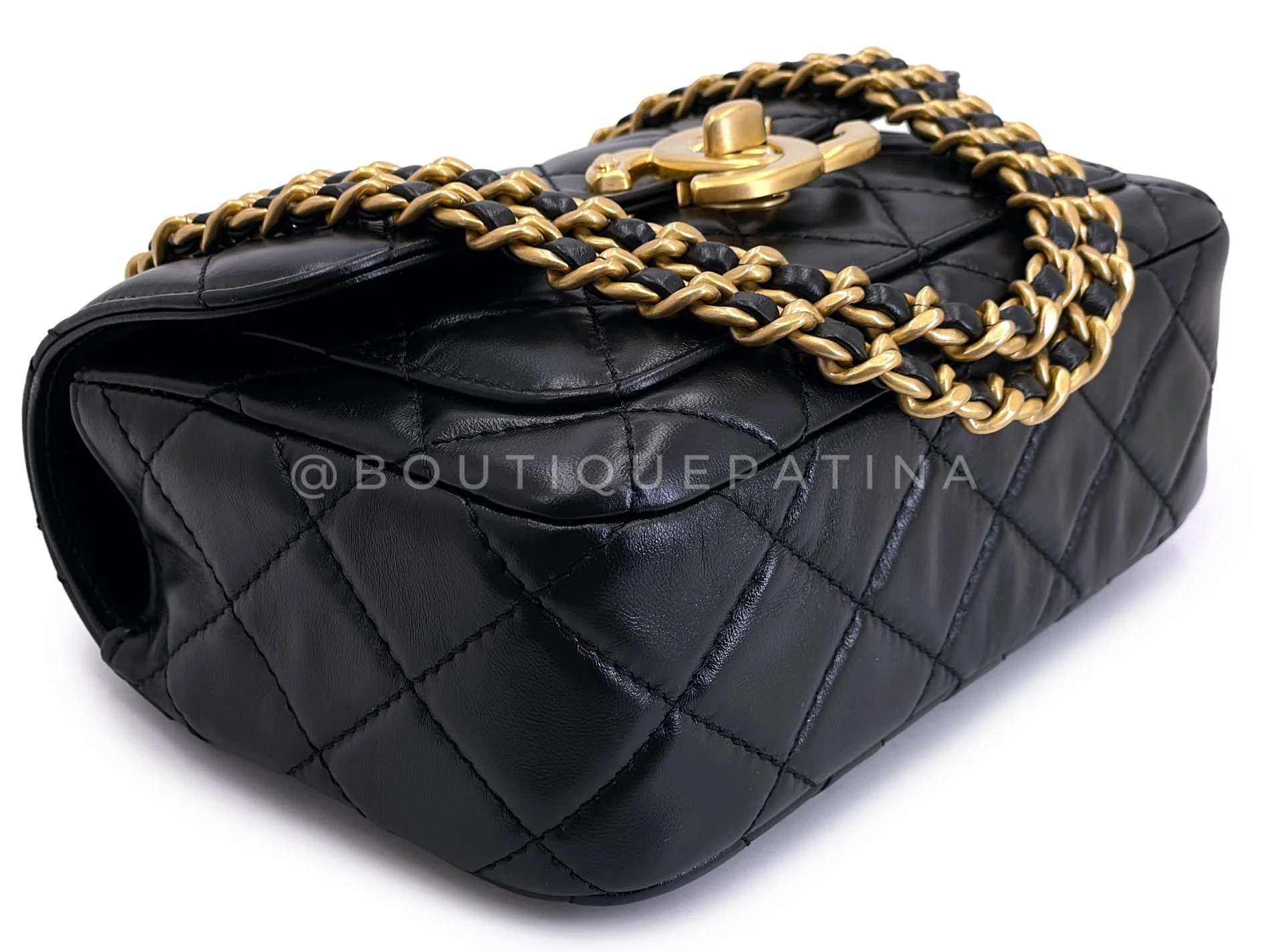 Chanel 2024 Quilted Maxi CC Mini Flap Bag GHW 06O - Image 7