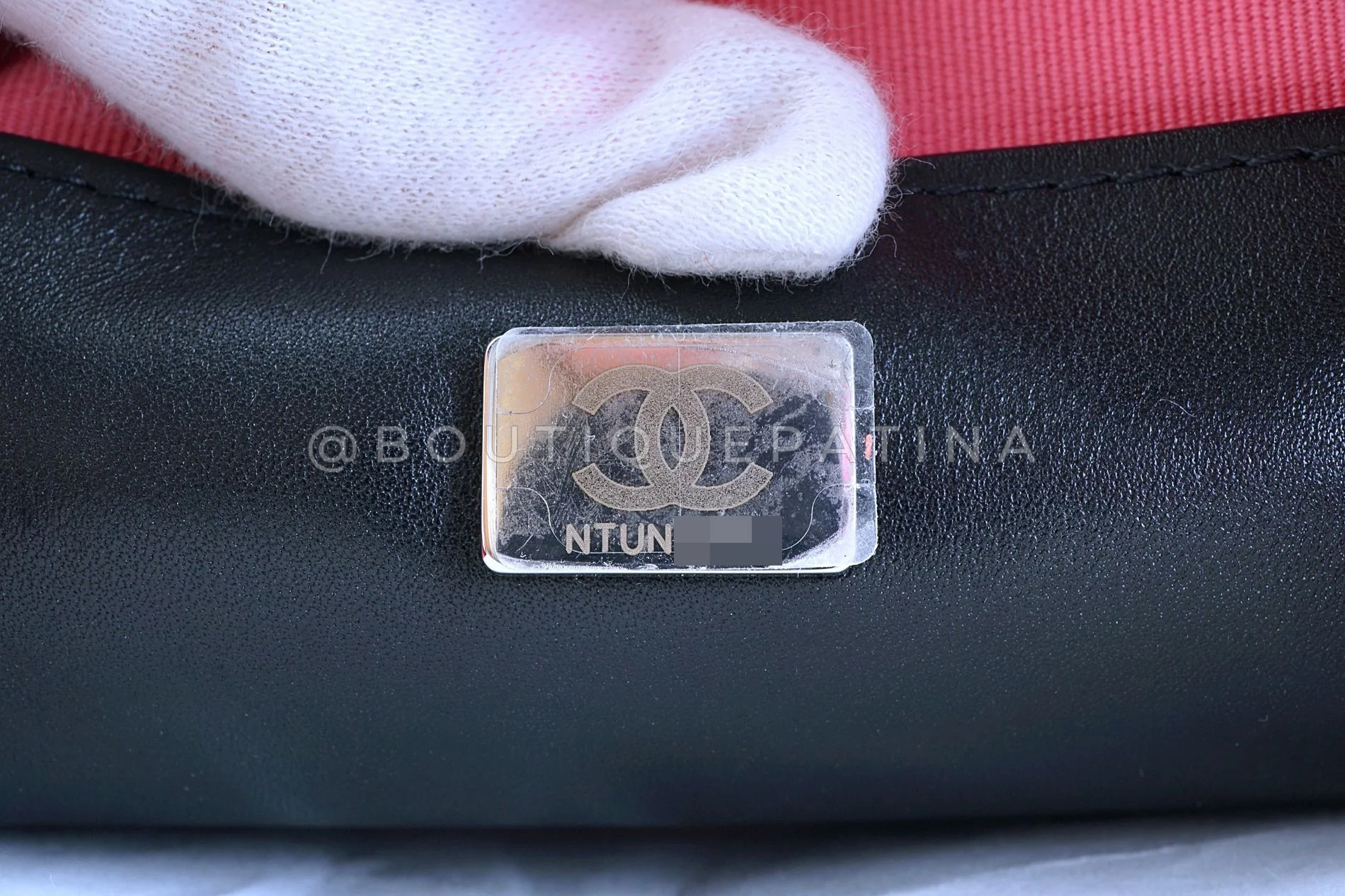 Chanel 24C Pink Walk of Fame Paris-Los Angeles Bag Black HW REC - Image 11