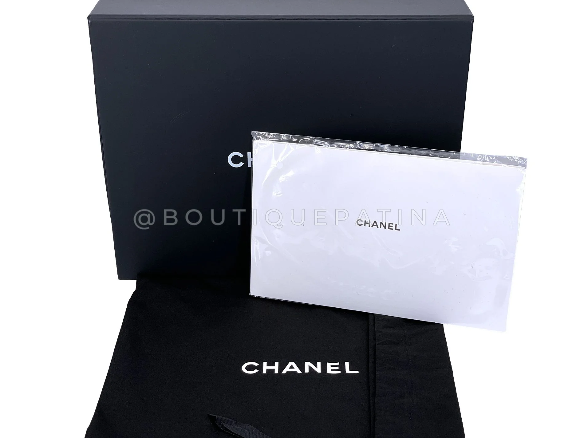 Chanel 24C Pink Walk of Fame Paris-Los Angeles Bag Black HW REC - Image 12
