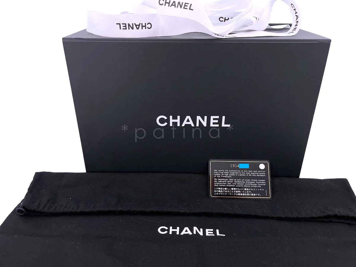 Chanel Beige-Black Coco Sailor Pearls Medium Classic Flap Bag GHW - Image 14