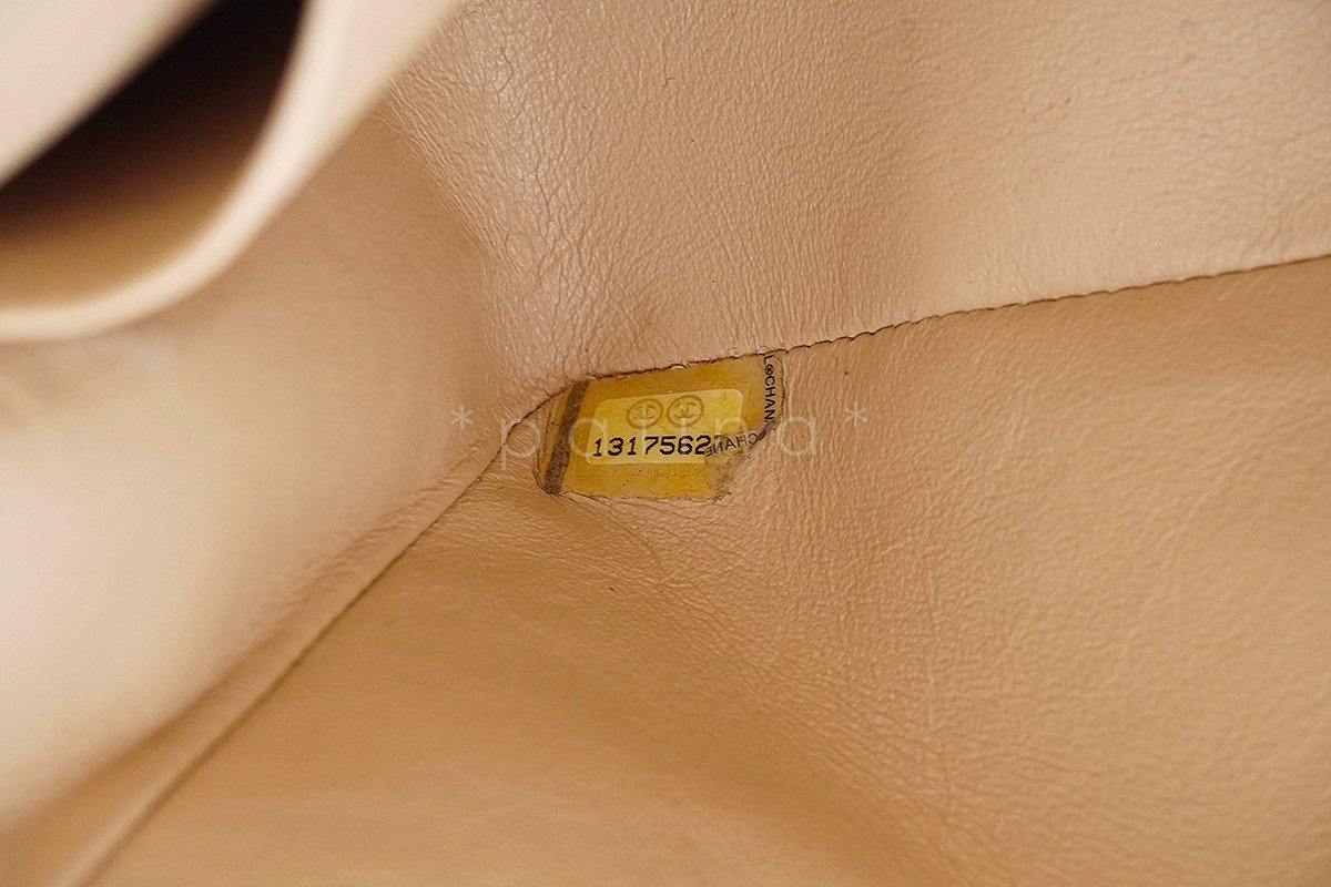 Chanel Beige Clair Caviar Medium Classic 2.55 Double Flap Bag - Image 12
