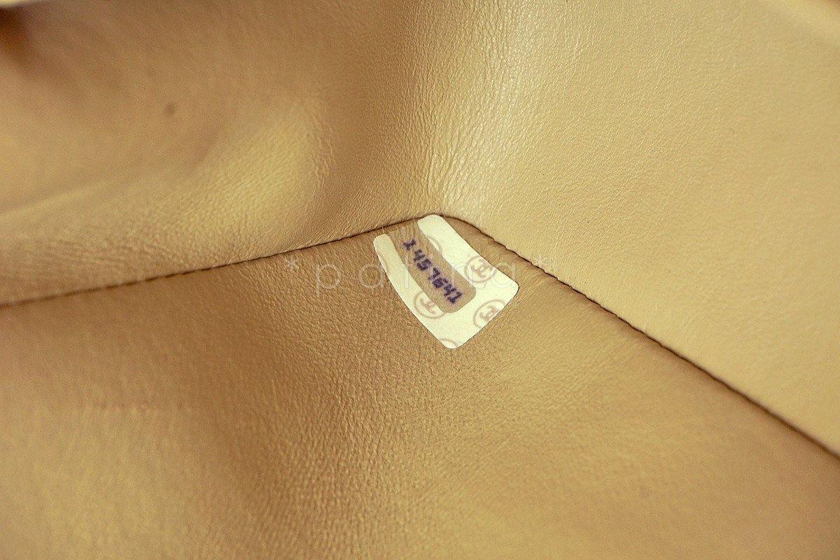 Chanel Beige Lambskin Medium-Small Classic 2.55 Double Flap Bag - Image 12