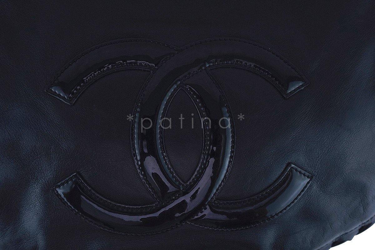 Chanel Black Calf Modern Chain Large Hobo Bag - Image 5