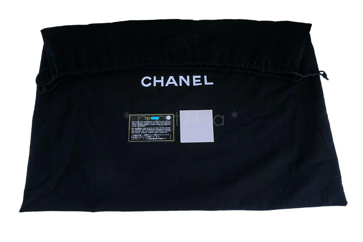 Chanel Black Caviar Classic Grand Shopper Tote GST Shopping Bag SHW - Image 11
