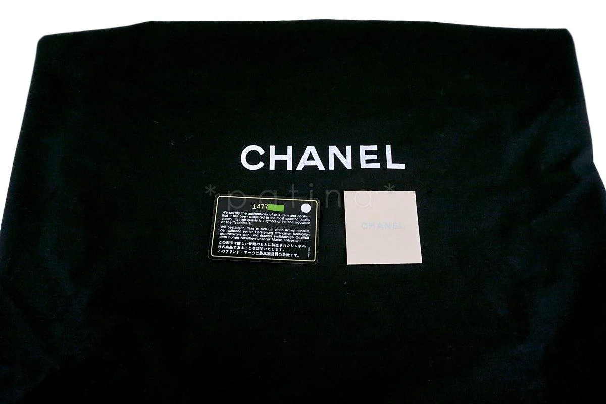 Chanel Black Caviar Classic Grand Shopper Tote GST Shopping Bag SHW - Image 12