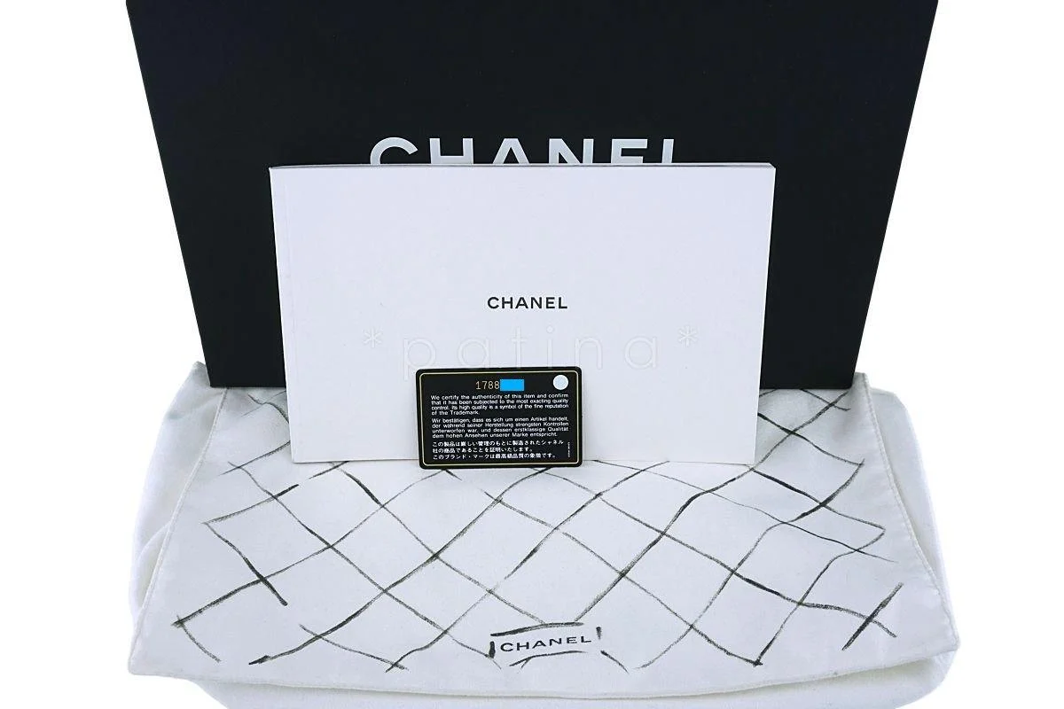 Chanel Black Caviar Jumbo Classic Double Flap Bag SHW - Image 13