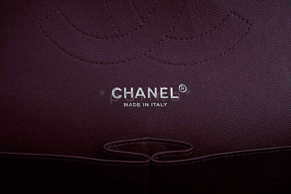 Chanel Black Caviar Jumbo Classic Double Flap Bag SHW - Image 11