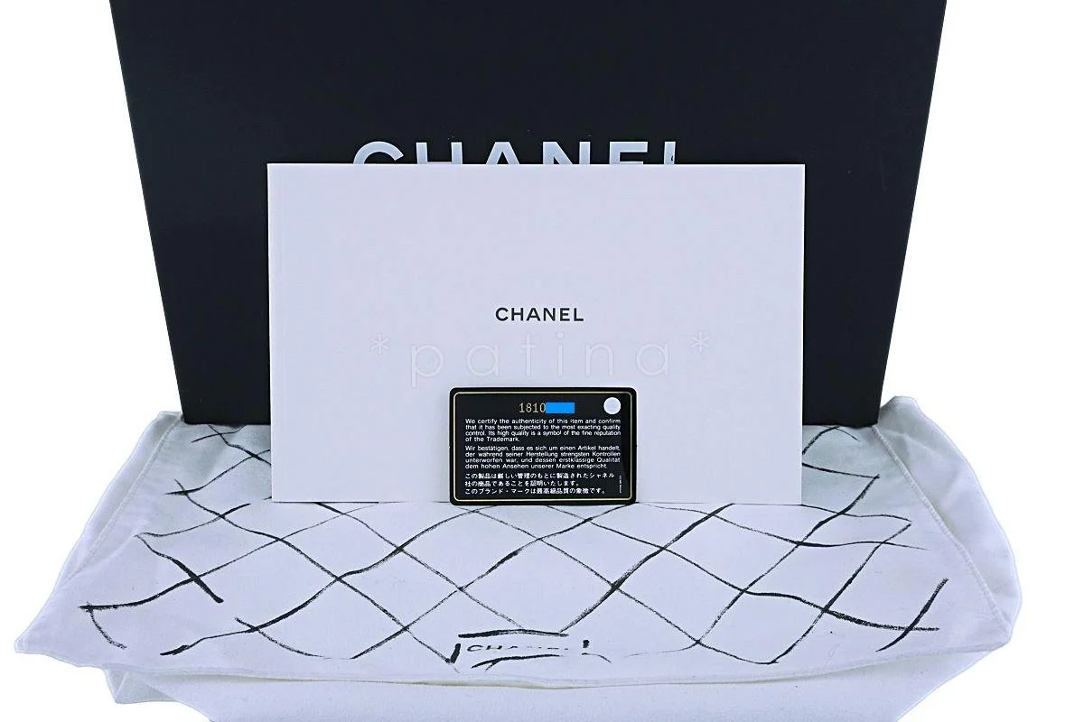 Chanel Black Caviar Jumbo Classic Double Flap Bag SHW - Image 13