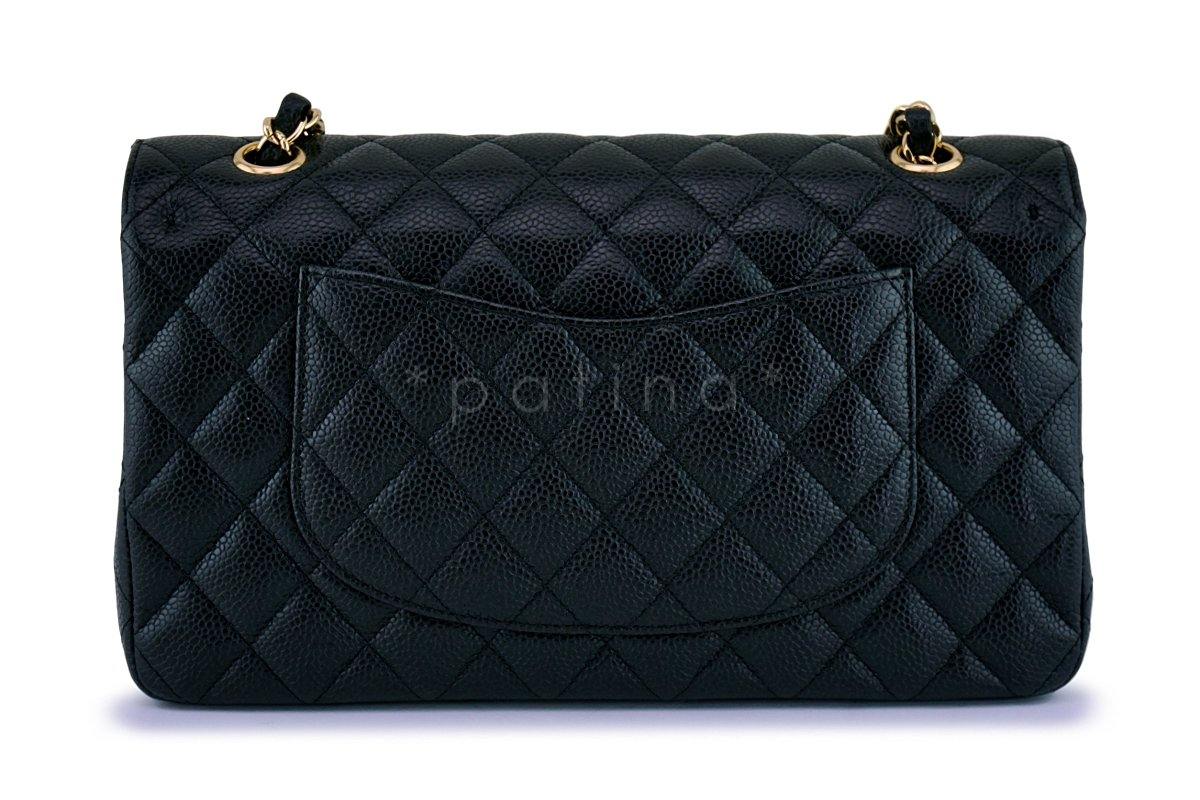 Chanel Black Caviar Medium Classic Double Flap Bag GHW - Image 5