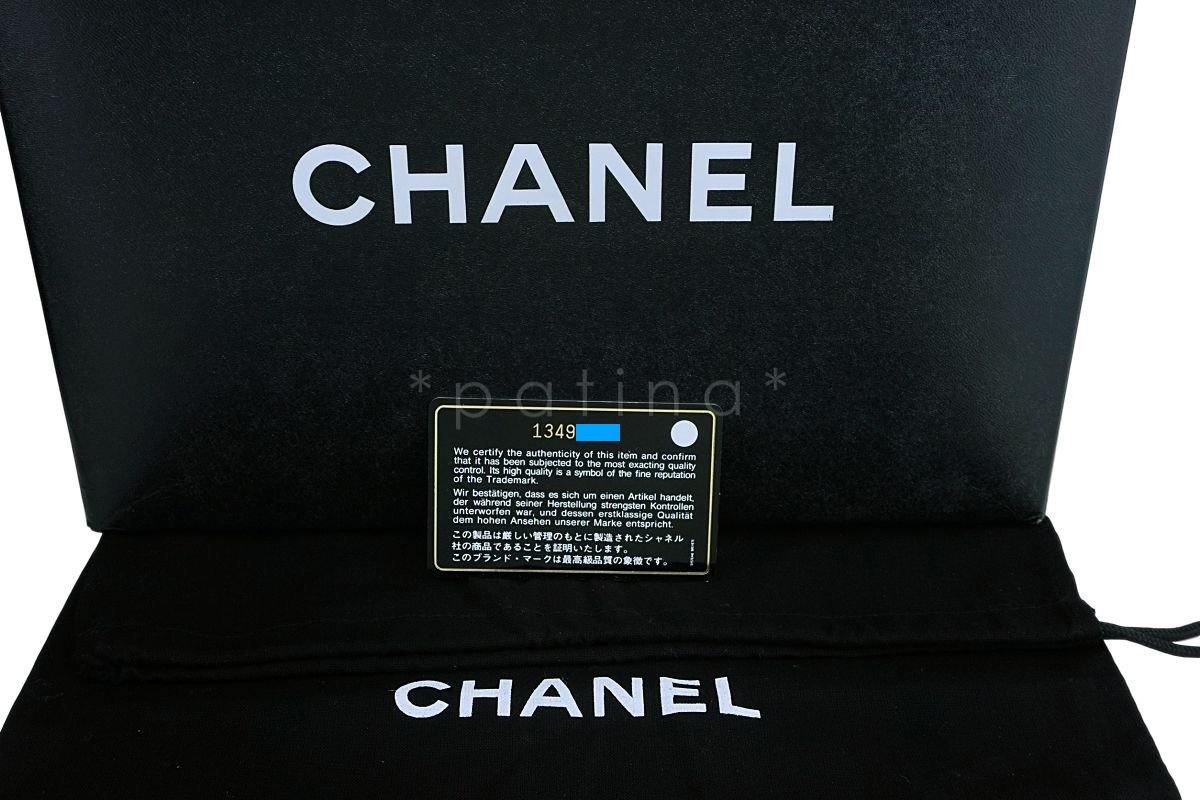 Chanel Black Caviar Medium Classic Double Flap Bag SHW - Image 13