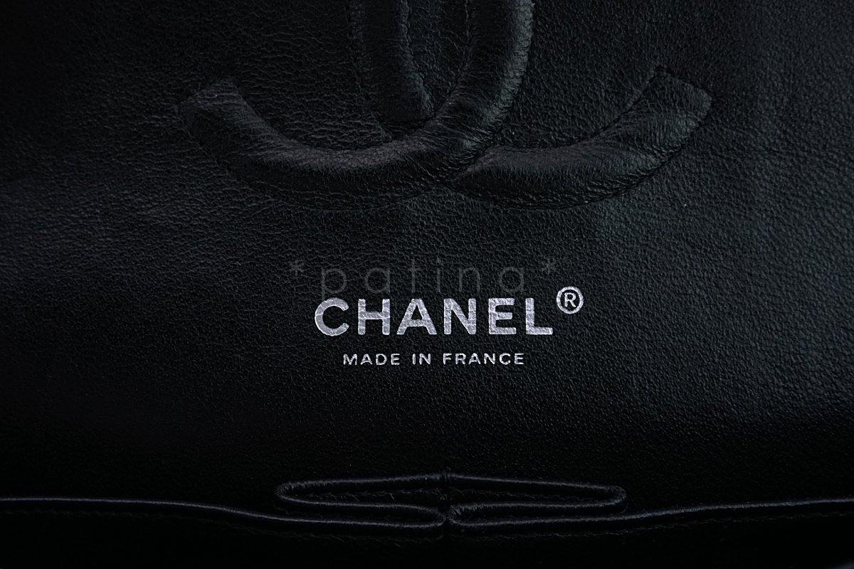 Chanel Black Caviar Medium Classic Double Flap Bag SHW - Image 11