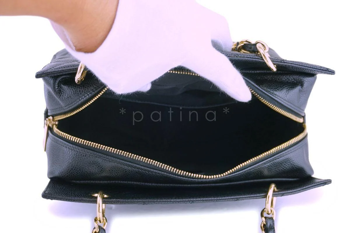 Chanel Black Caviar Petite Timeless Tote PTT Bag GHW - Image 10