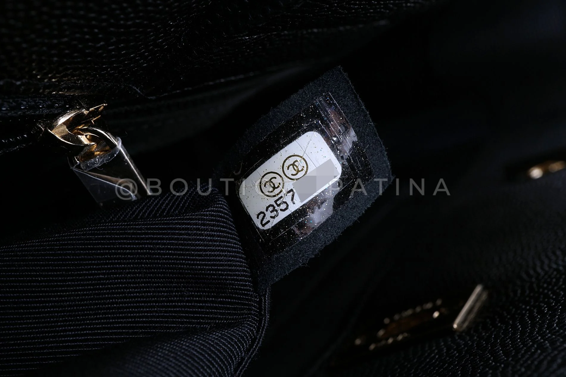 Chanel Black Caviar Timeless Clasp Shopper Tote Bag GHW 0JD - Image 11