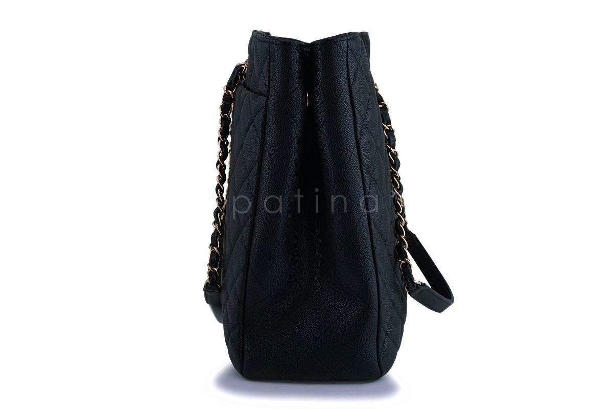 Chanel Black Caviar Timeless Classic Grand Shopper Tote Bag GHW - Image 5