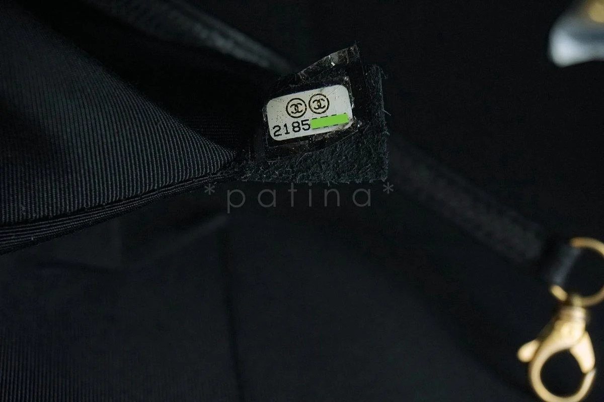 Chanel Black Caviar Timeless Grand Shopper Tote Bag GHW - Image 10